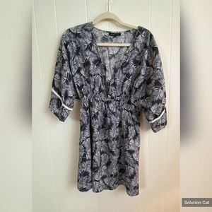 Spaggia Dolce black and white tunic top